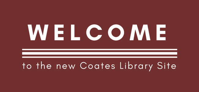 Welcome to the New Library Site