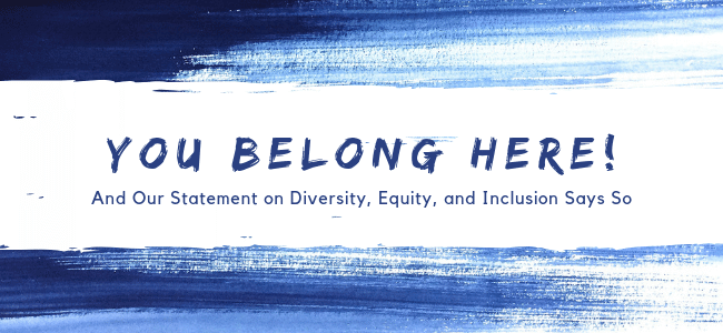 You belong here