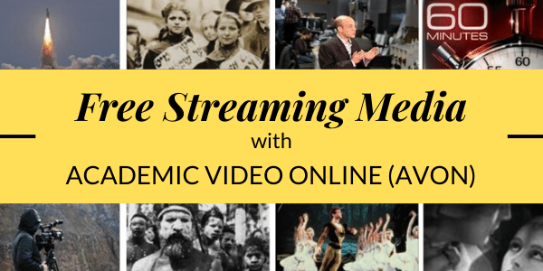 Free Streaming with Academic Video Online