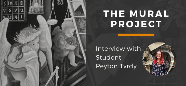 The Mural Project - Interview with Student Peyton Tvrdy