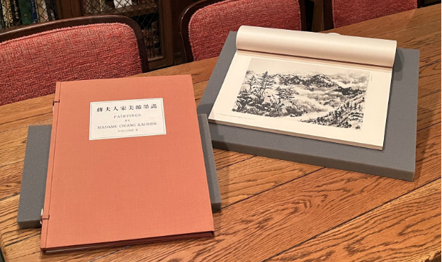 volume of paintings by Madame Chiang Kai-shek