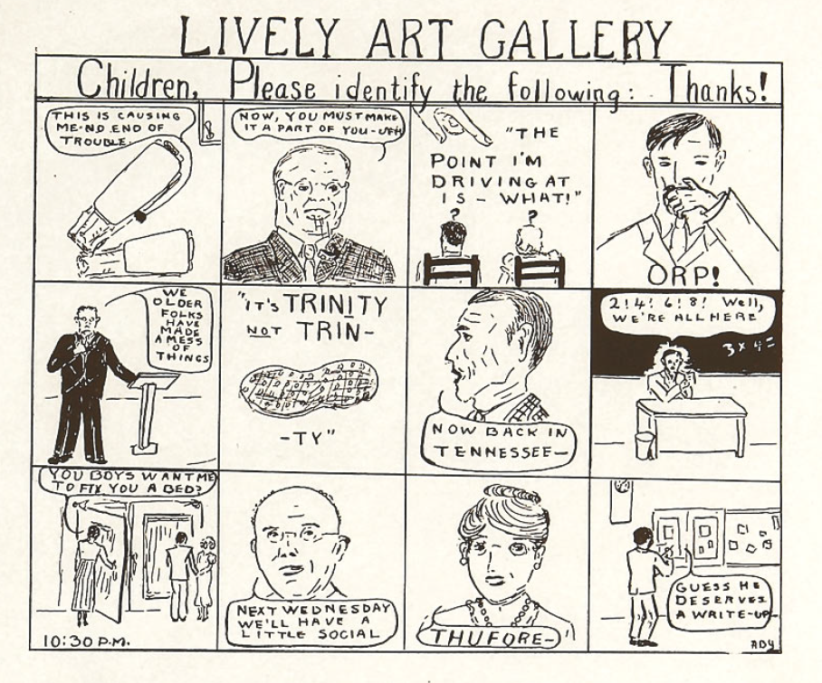 Lively Art Gallery From the Mirage 1933, p. 89.